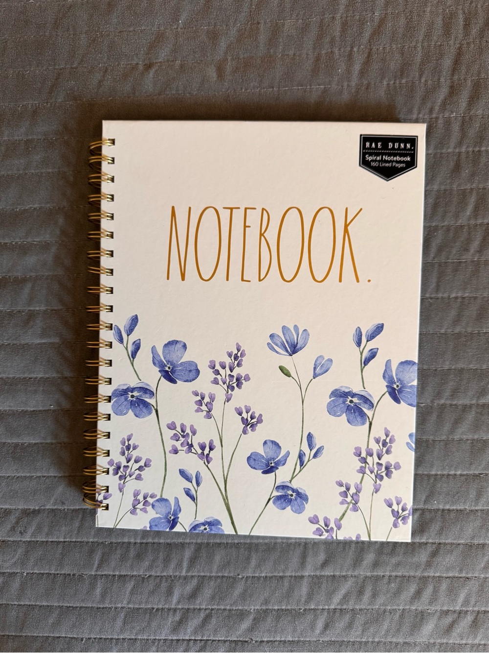 Rae Dunn Notebook Floral